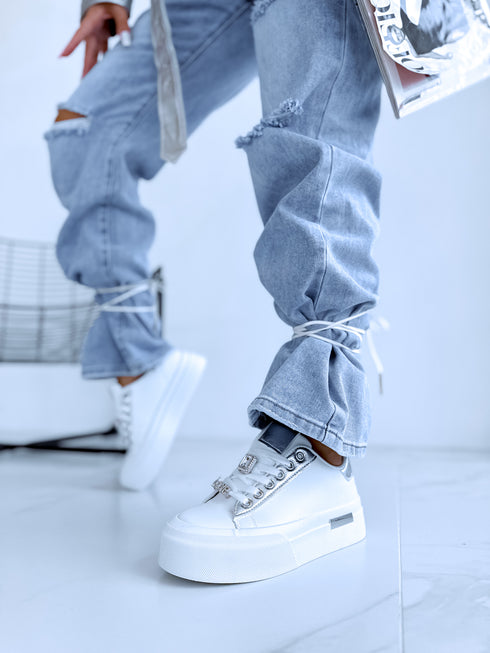 Baltas botas "SILVER FOX" A88-196